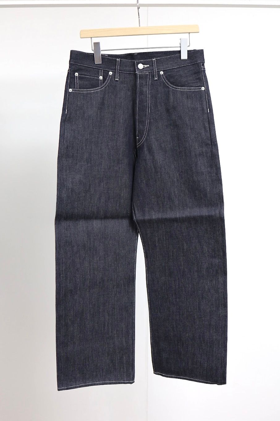 グラフペーパー Selvage Denim Five Pocket wide Straight Pants(GU261-40059RB)INDIGO_RIGID★1月24日(土)発売！