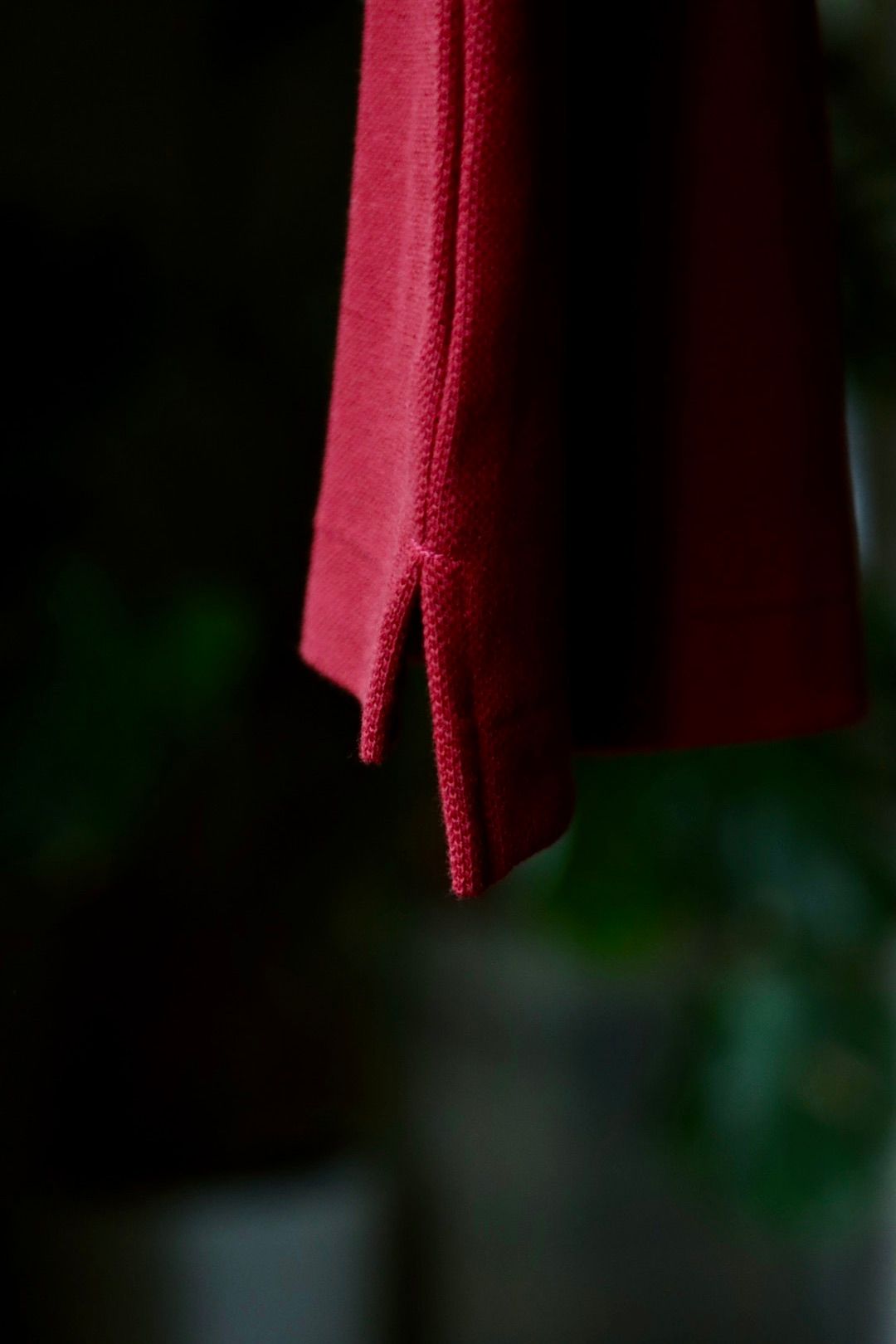 PLAYプレイコムデギャルソン キッズ ポロシャツ(REDハート)BURGUNDY*KID'S
