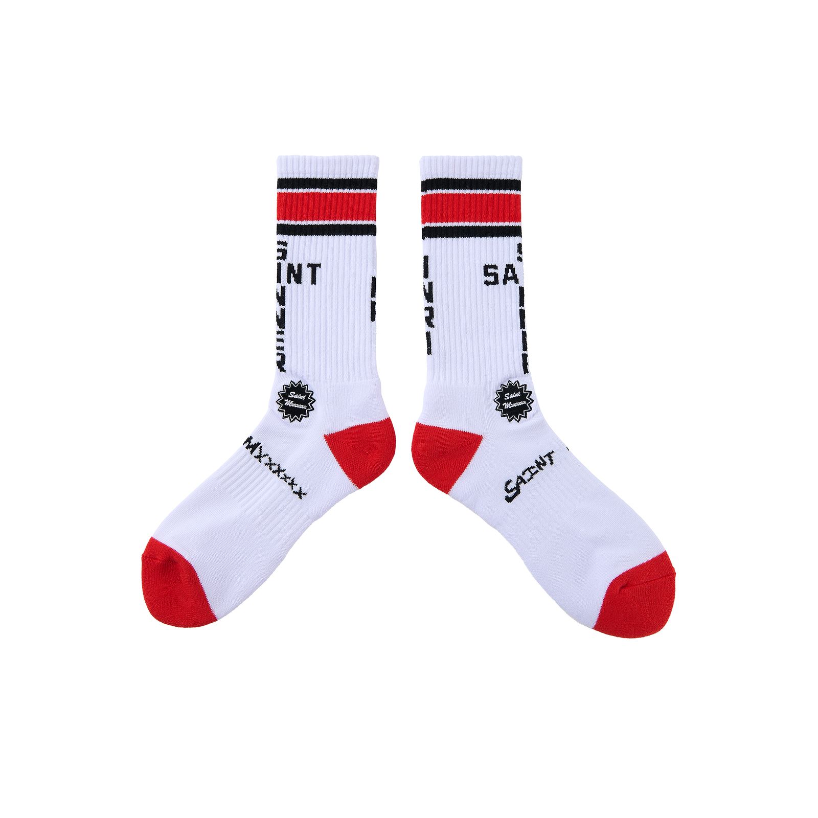 セントマイケル靴下2個セット【赤茶】新品未使用 SAINT M×××××× - セントマイケル25SS SAINT SINNER SOCKS (SM