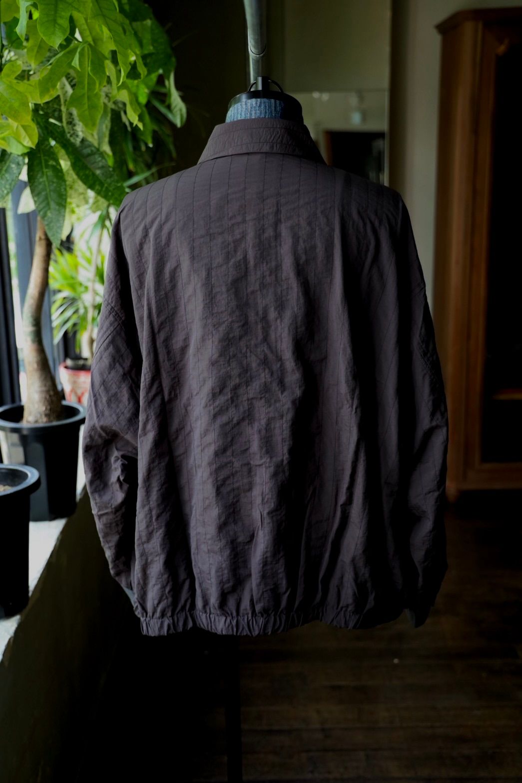 S.F.C 25FW エスエフシー STITCHED NYLON SWING TOP(SFCFW25J04)D.Grey☆9月20日(土)発売！
