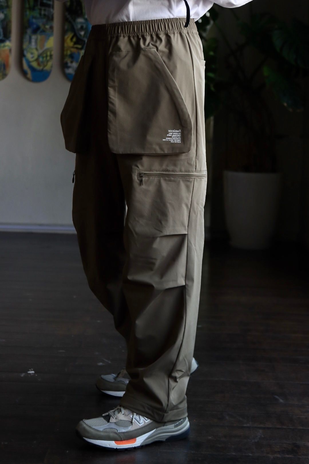 FreshService 23SS SOLOTEX TWILL FUNCTIONAL BLOUSON"KHAKI"スタイル