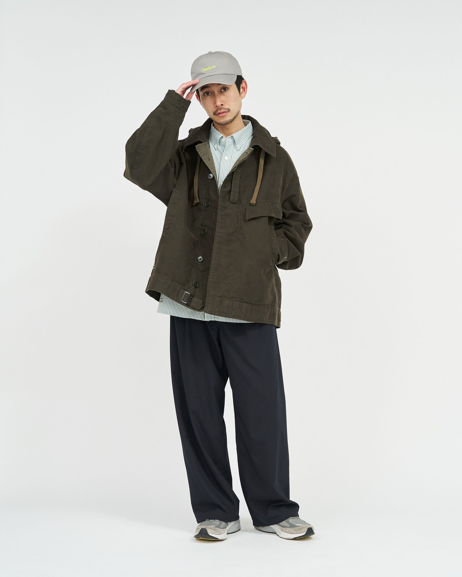 フレッシュサービス MOLESKIN TANKERS PANTS(FSC261-40217)BLACK★2月21日(土)発売