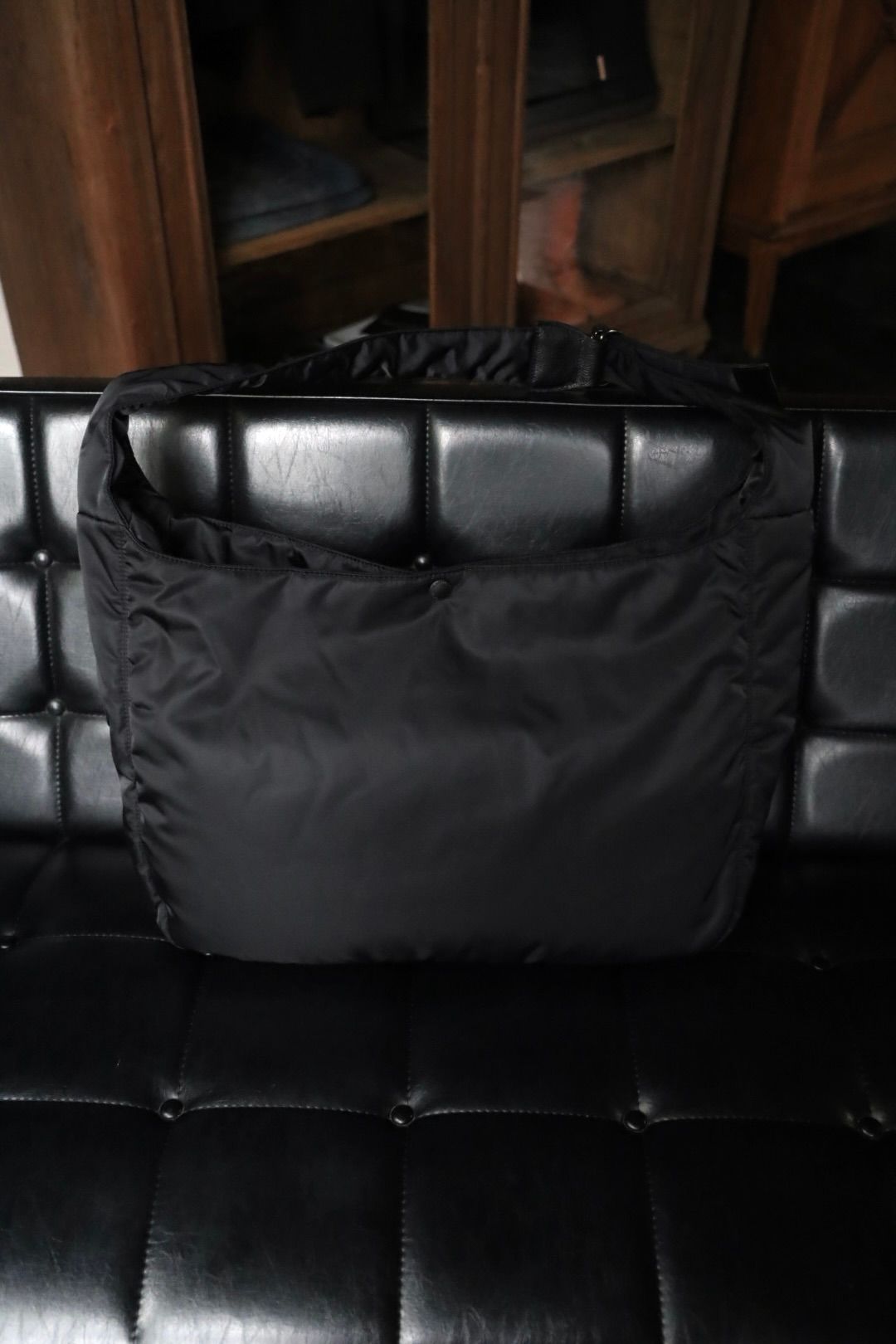 コムデギャルソンオム バッグ SHOULDER BAG(HR-K207-051)BLACK☆10月2日(金)発売！