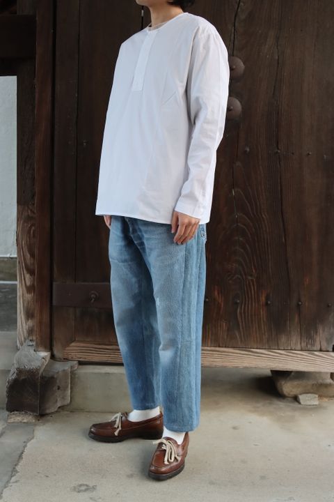 SEEALL RECONSTRUCTED TRENCH COAT(SAU23 CT601) MIX style. 2022.03.17.