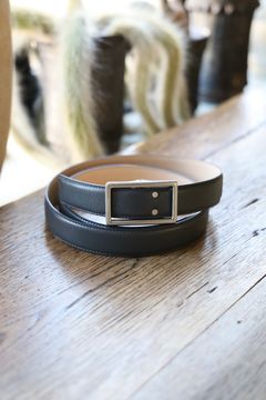 グラフペーパー Holeless Classic Narrow Belt(GU251-90231B)GRAY