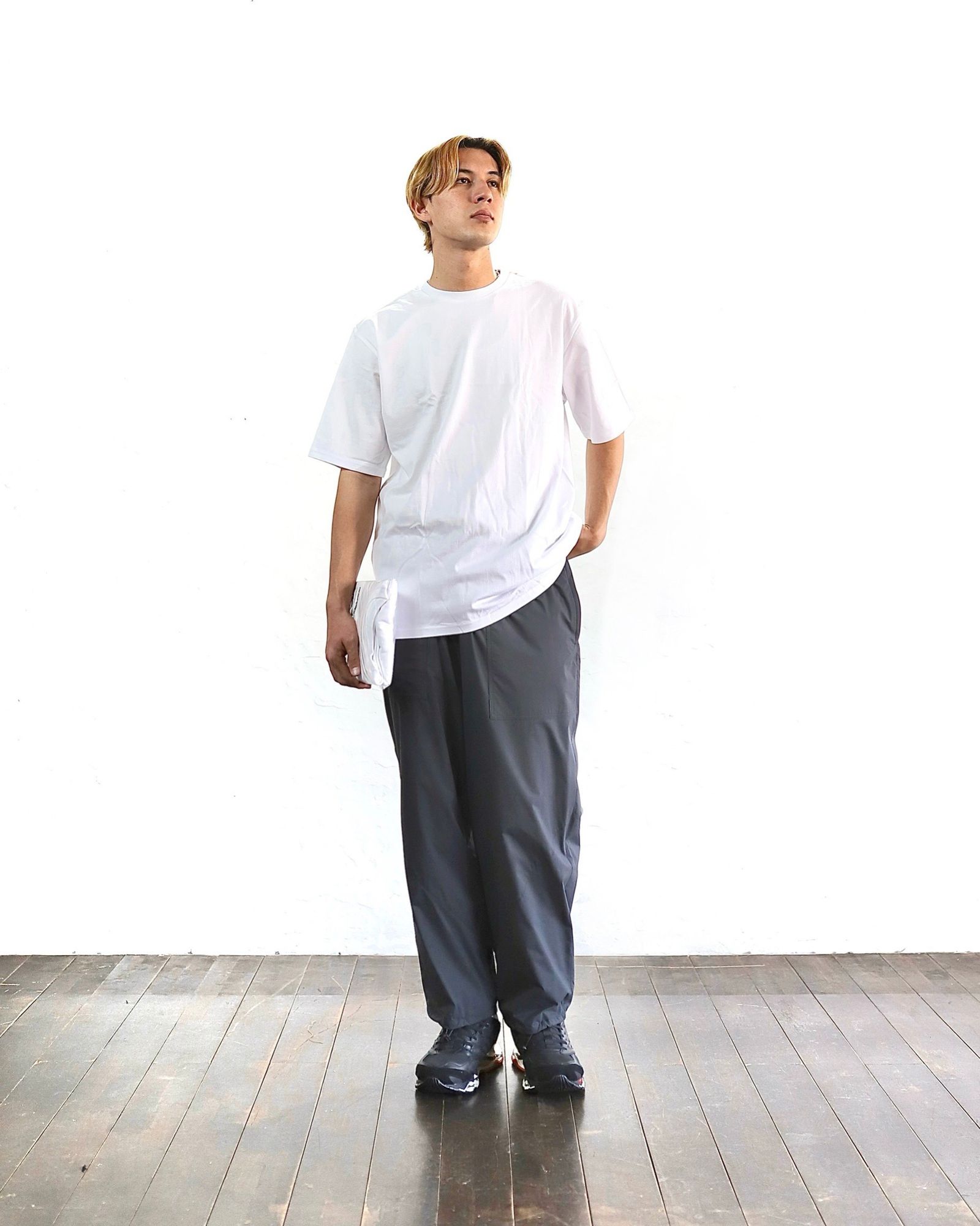 Graphpaper - グラフペーパー 2-Pack Crew Neck Tee (WHITE) | mark