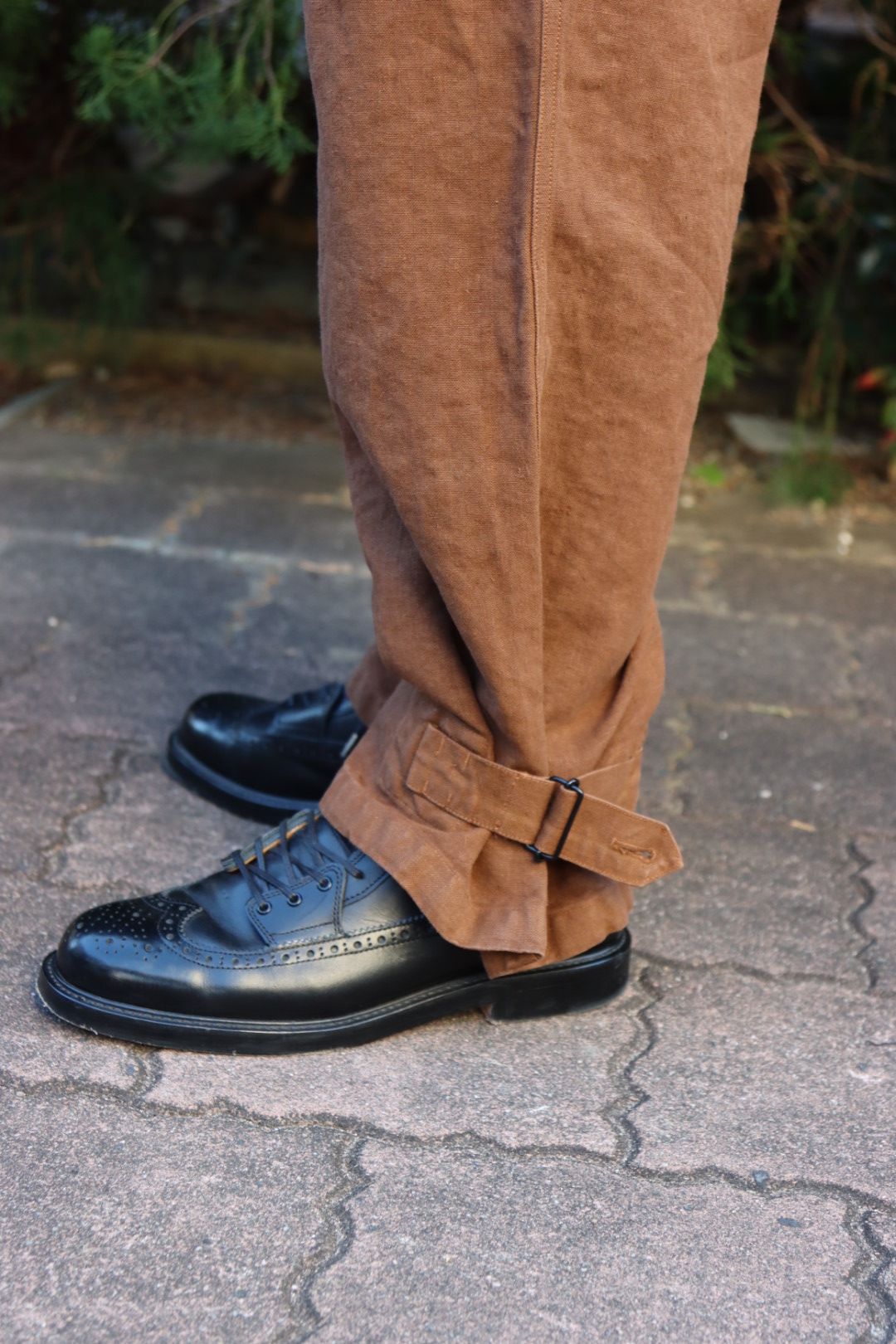 Ets.MATERIAUX M38 Motor cycle coat"BROWN"style.
