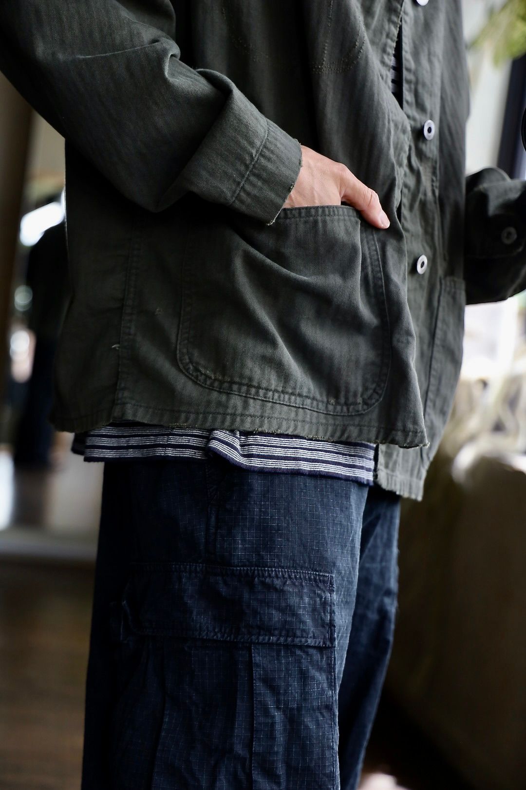 A.PRESSE Vintage P41 Military Jacketスタイル2025.5.10.