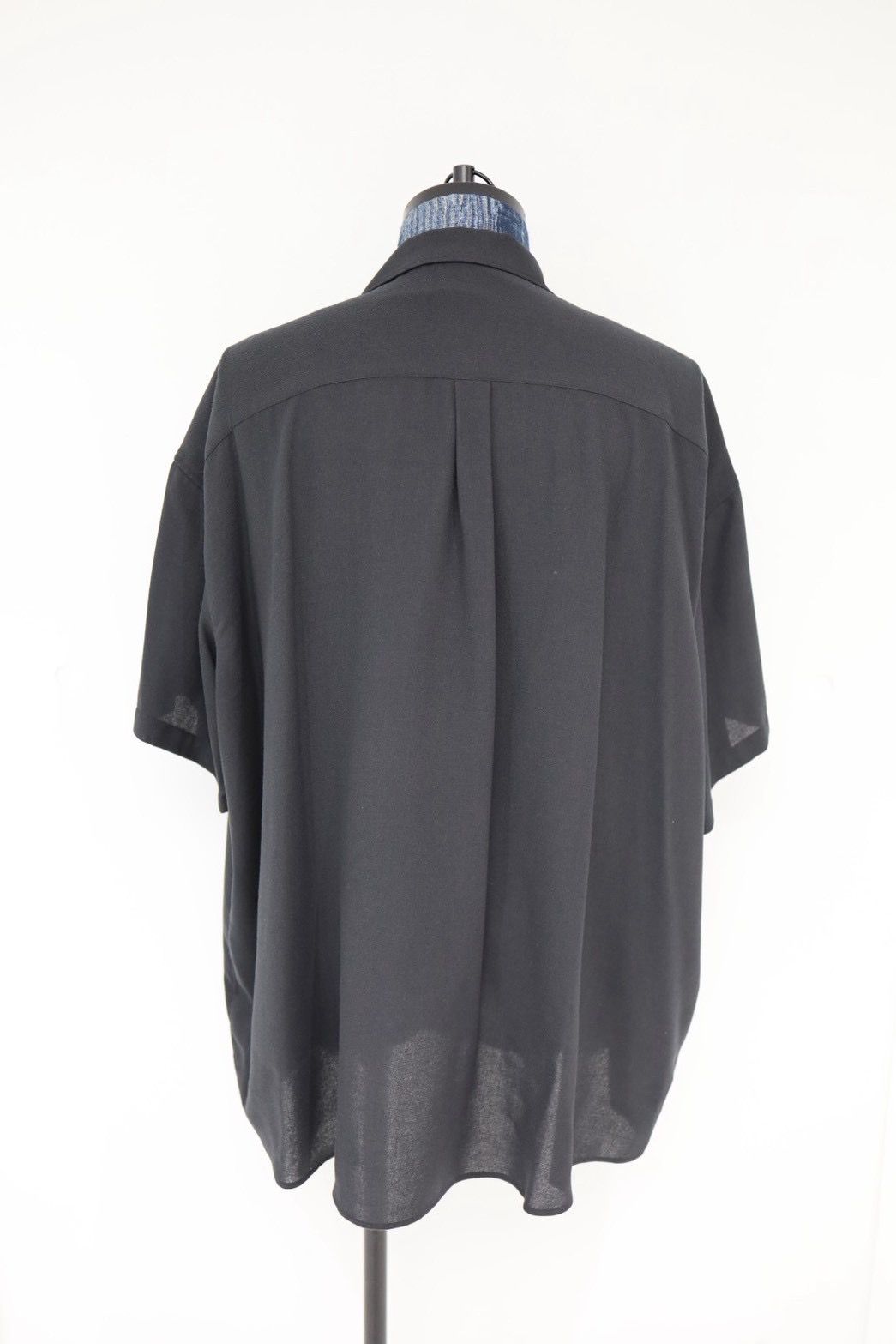 グラフペーパー 26SS Viscose Viyella S/S Sleeping Shirt(GM261-50457)CHARCOAL☆3月14日(土)発売！
