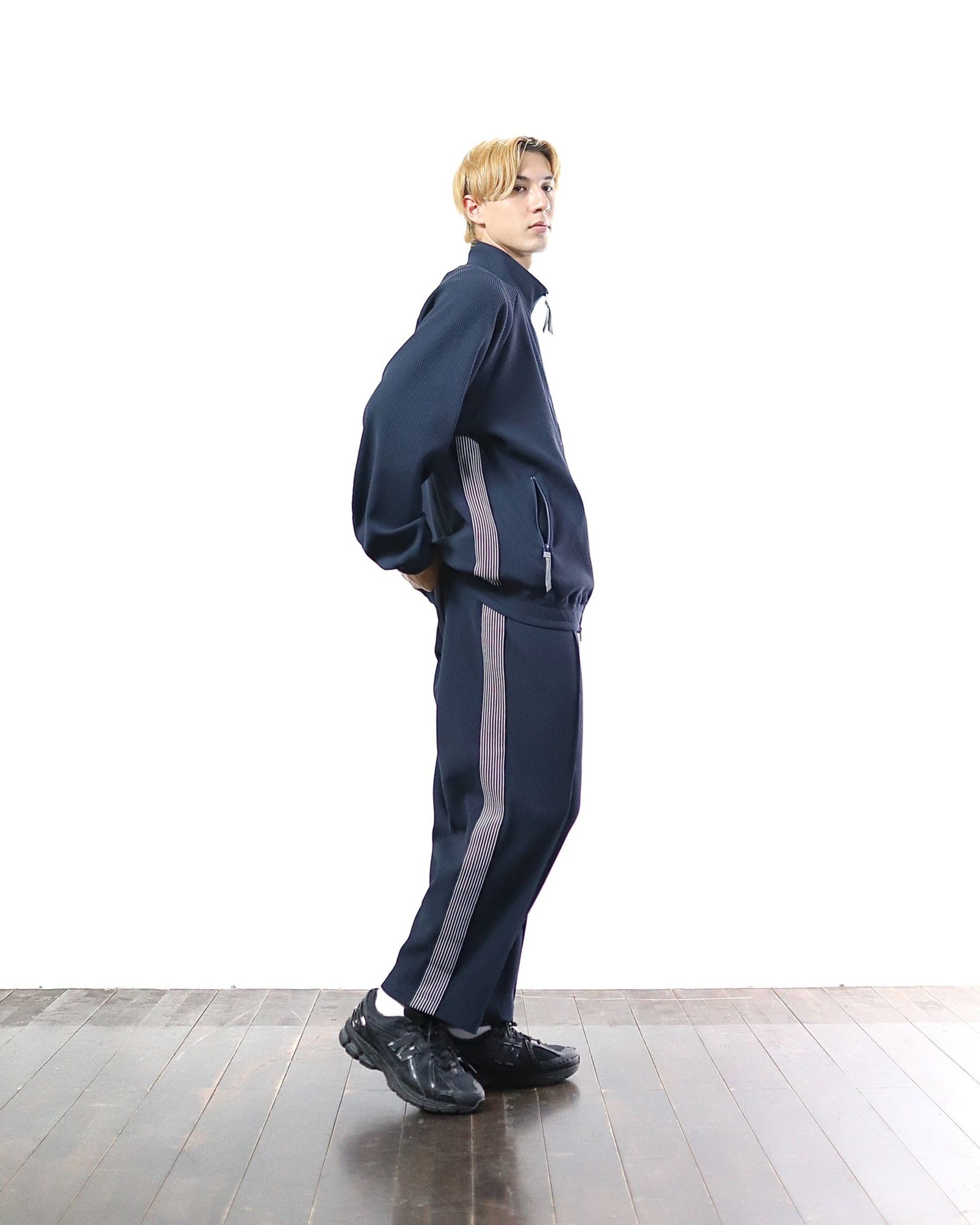 S.F.C 24SS エスエフシー WIDE TRACK PANTS(SFCSS24CS07)Navy☆2月24日(土)発売！