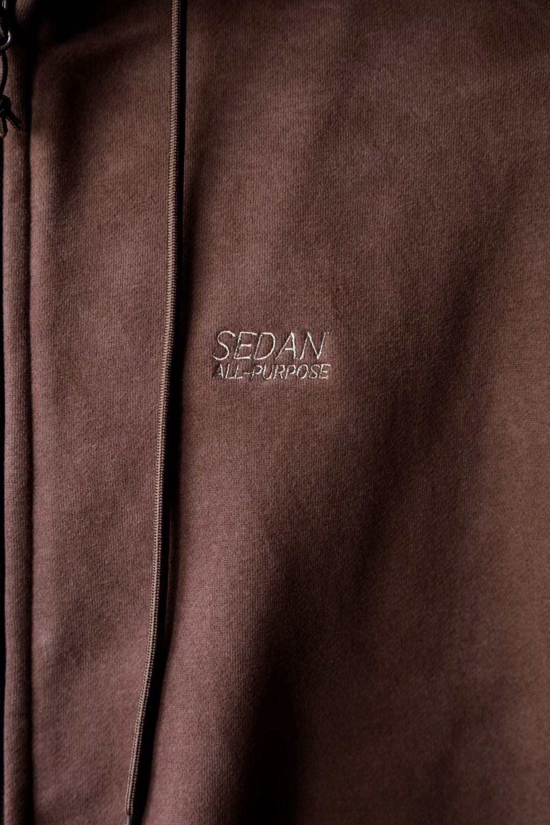 セダンオールパーパス FW25 OG Logo Full Zip Hoodie(SD25F-CT06) Dark Brown☆10月4日(土)発売！