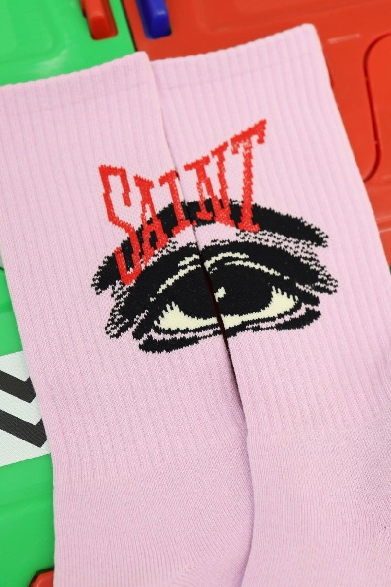 SAINT M×××××× - セントマイケル 26AW EYE_SOCKS(SM-MK1-0000-109