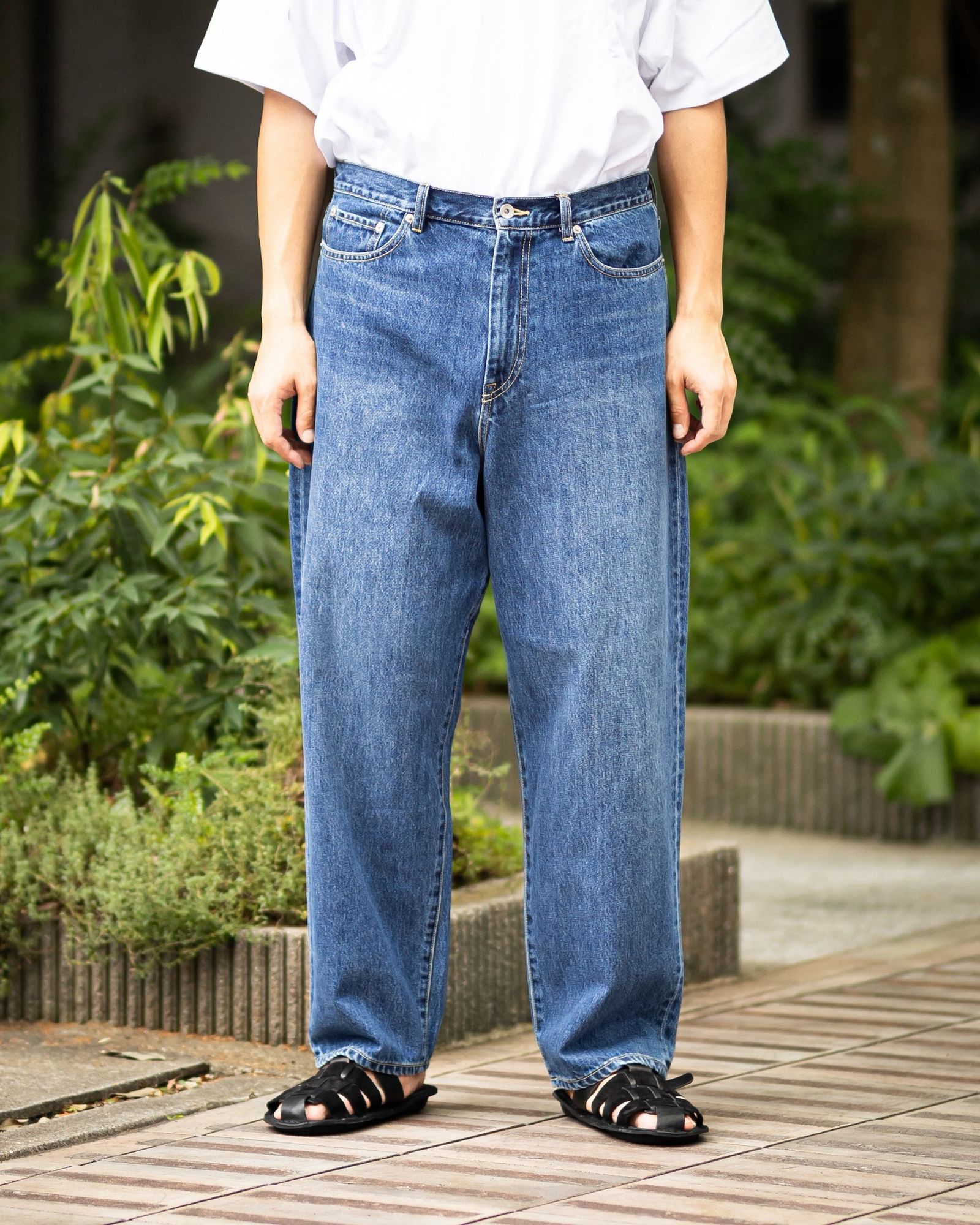 フレッシュサービス CORPORATE DENIM FIVE POCKET PANTS (FSC263-40156FB)DARK WASH☆7月25日(土)発売！