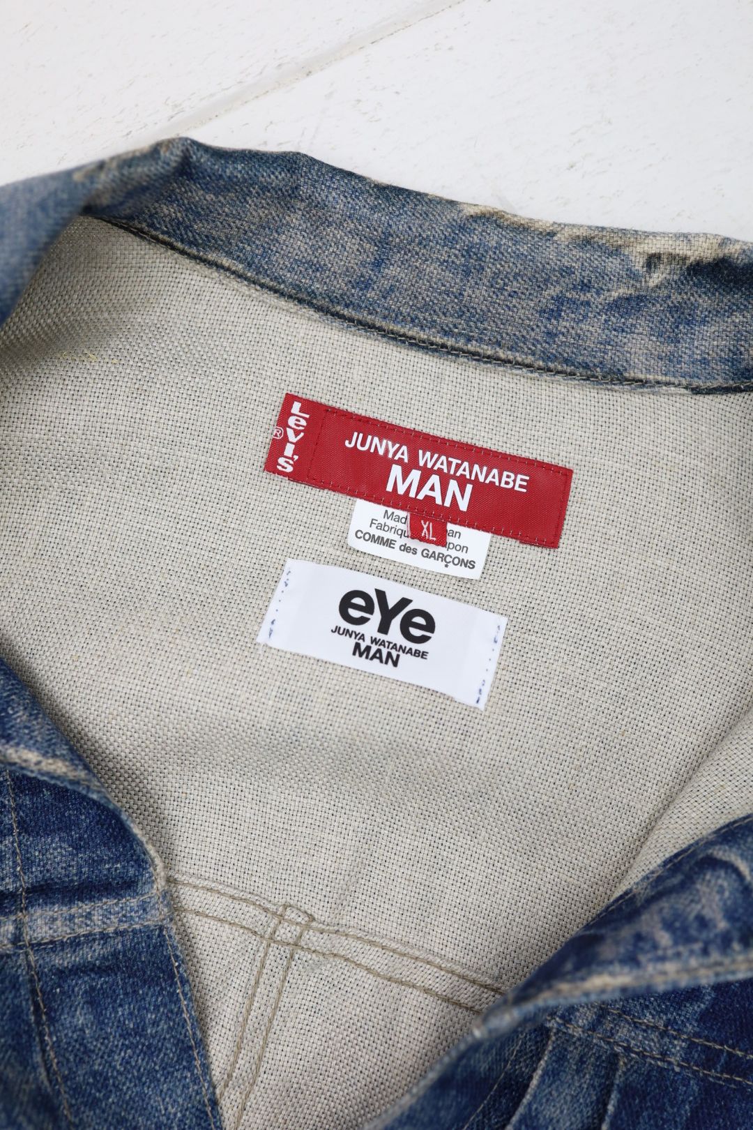 アイジュンヤワタナベマン 26SS Levi's×BerBerJin 転写デニムプリントジャケット(WQ-J904-101)☆5月15日(金)発売！
