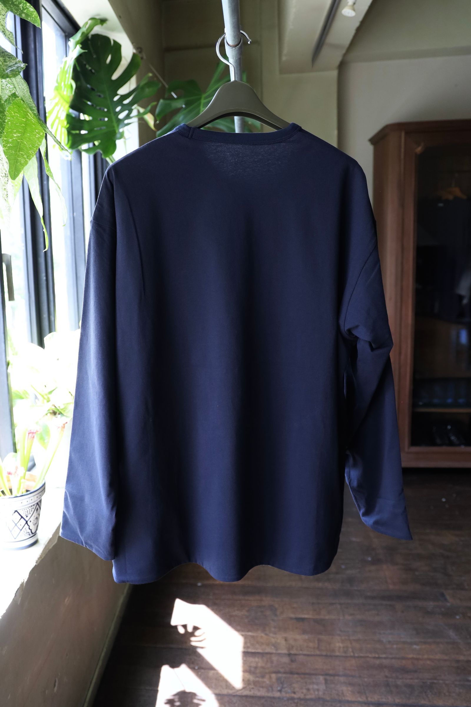フレッシュサービス REVERSIBLE L/S TEE (FSC252-70041)NAVY