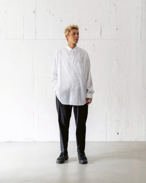 Graphpaper Broad L/S Oversized Regular Collar Shirt 新作発売！