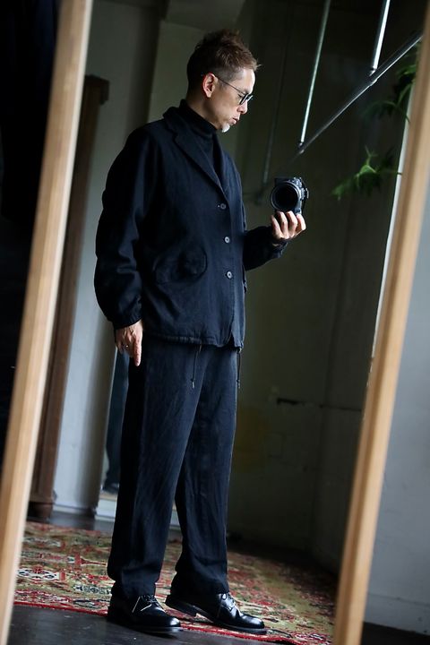 COMME des GARCONS HOMME 26FW ウールサージ製品縮絨3Bジャケットスタイル