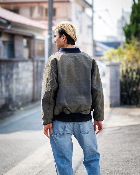 A.PRESSE Vintage WW2 US NAVY Blue Deck Jacket 3月22日(土)新作発売！