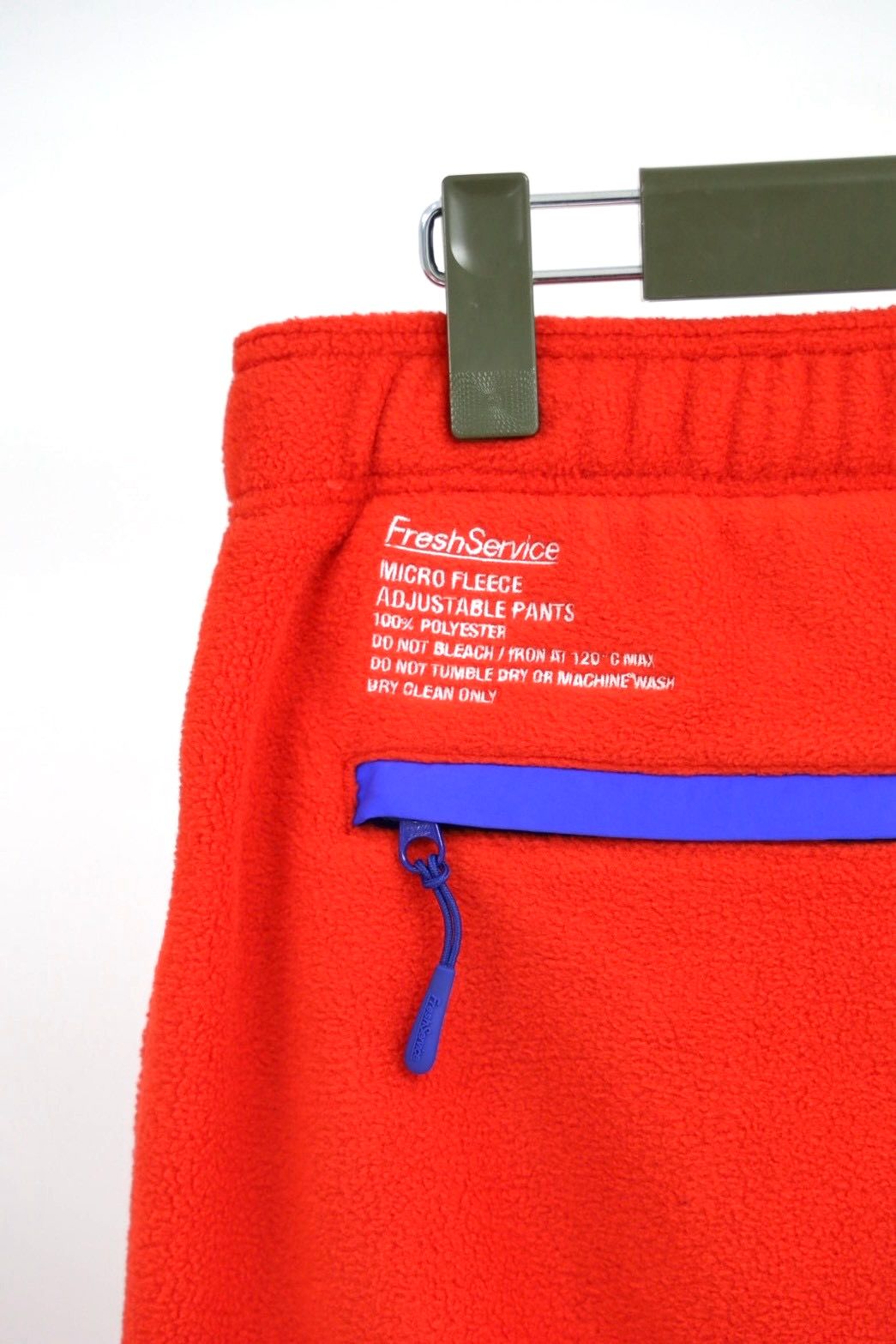 フレッシュサービス MICRO FLEECE ADJUSTABLE PANTS(FSC253-40193)RED★10月18日(土)発売！