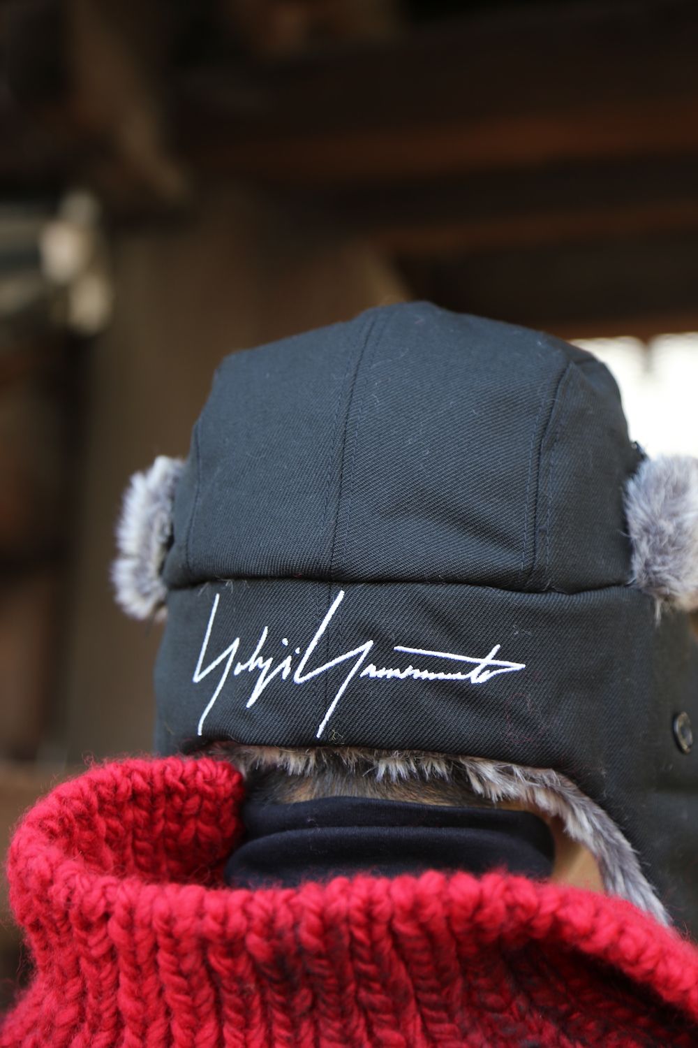 Yohji Yamamoto 朝倉ぺイント手編タートルCニット style 2020.12.16.