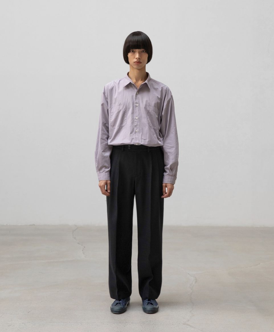 ANOTHER OFFICEアナザーオフィス Santiago Mild Slacks(AOEFPT008)Black☆10月10日(金)新作発売！