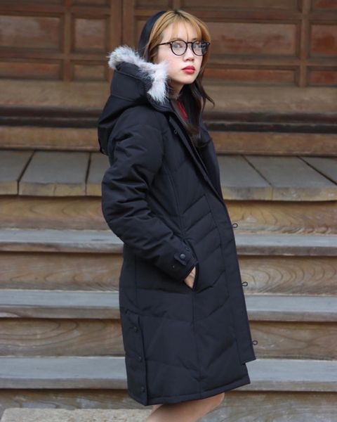 カナダグースレディース22AW LORETTE PARKA BLACK LABELスタイル.2022.9.9.