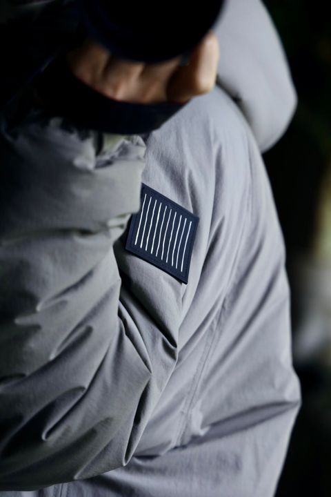 S.F.C HOODIE PUFF JACKETスタイル