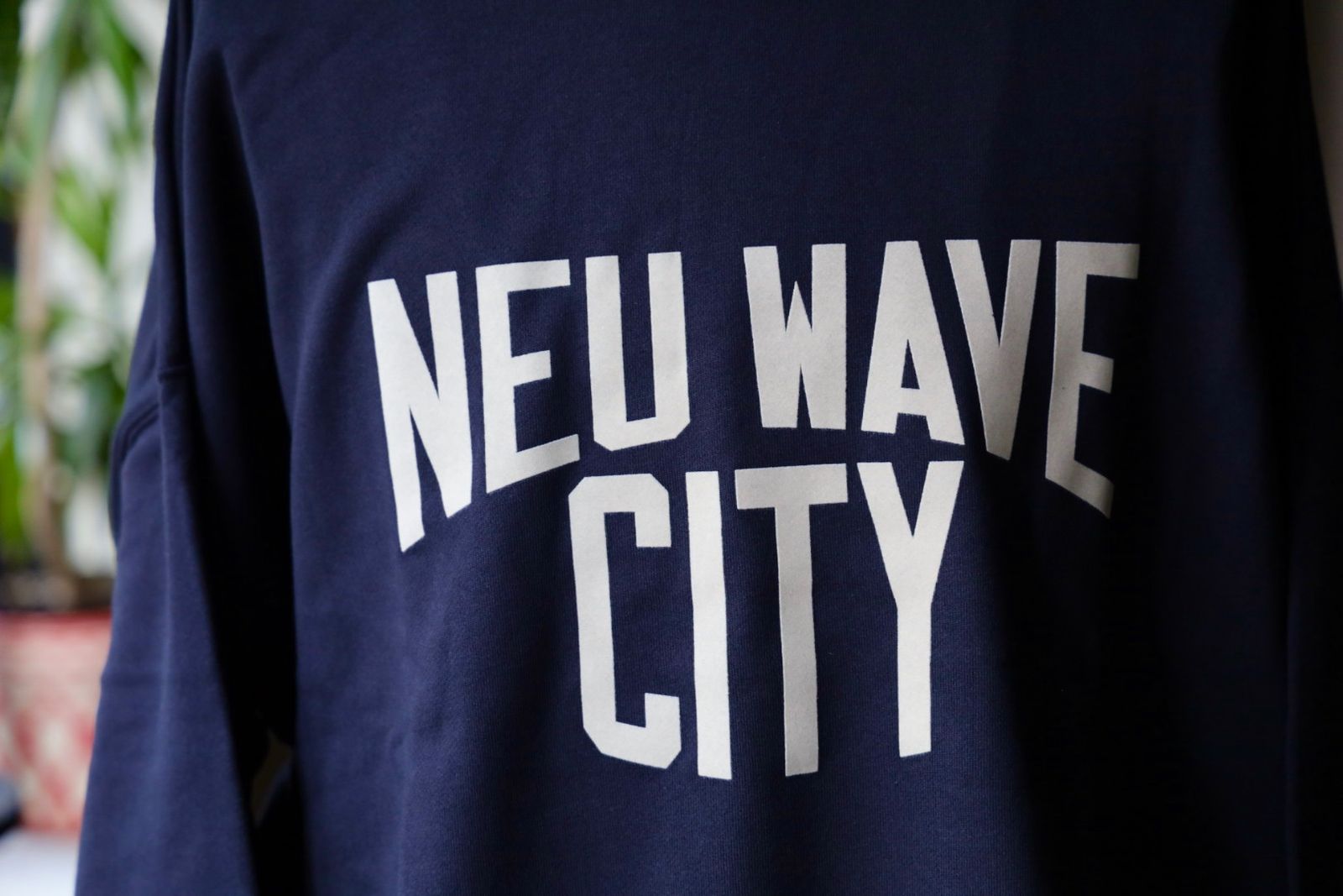 イズネスミュージック 25AW NEU WAVE SWEAT SHIRTS (NEUWAVESW01)NAVY☆新作発売！