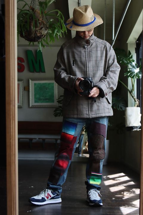 JUNYA WATANABE MAN Jay Kayコラボスウィングトップブルゾンスタイル