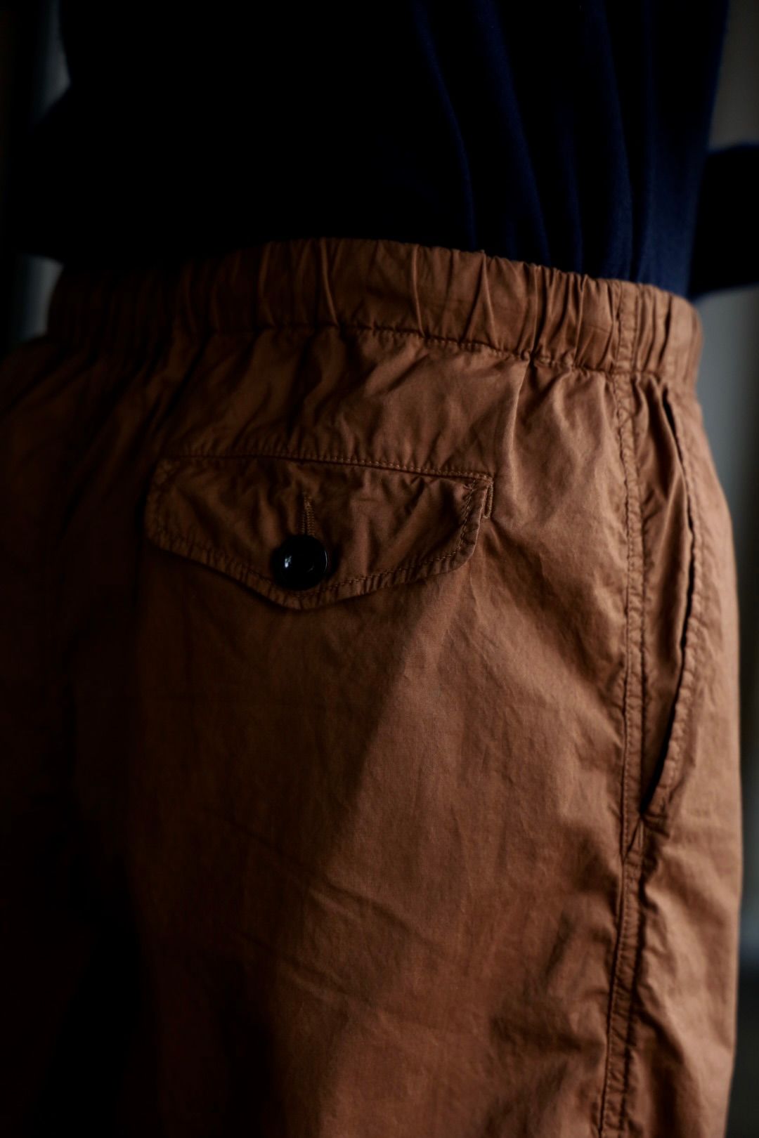グラフペーパー  25SS Garment Dyed Typewriter Parachute Pants(GM251-40090C)BROWN☆3月8日(土)発売！
