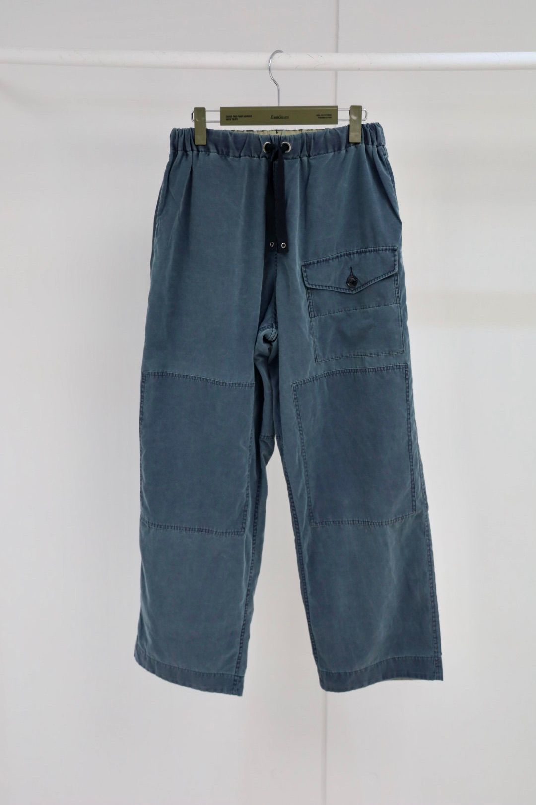 フレッシュサービスPIGMENT COATED OVER TROUSERS(FSC253-40142)NAVY☆10月11日(土)発売！