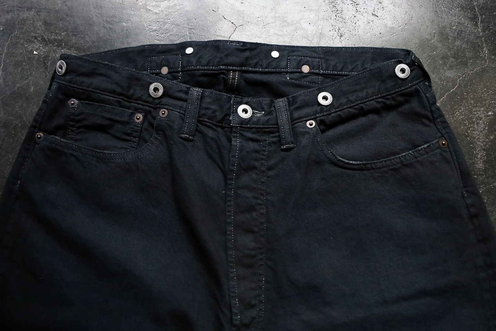 アプレッセ 2025 STYLE2 No.22 Washed Wide Denim Pants(25AAP-04-05)CUSTOM