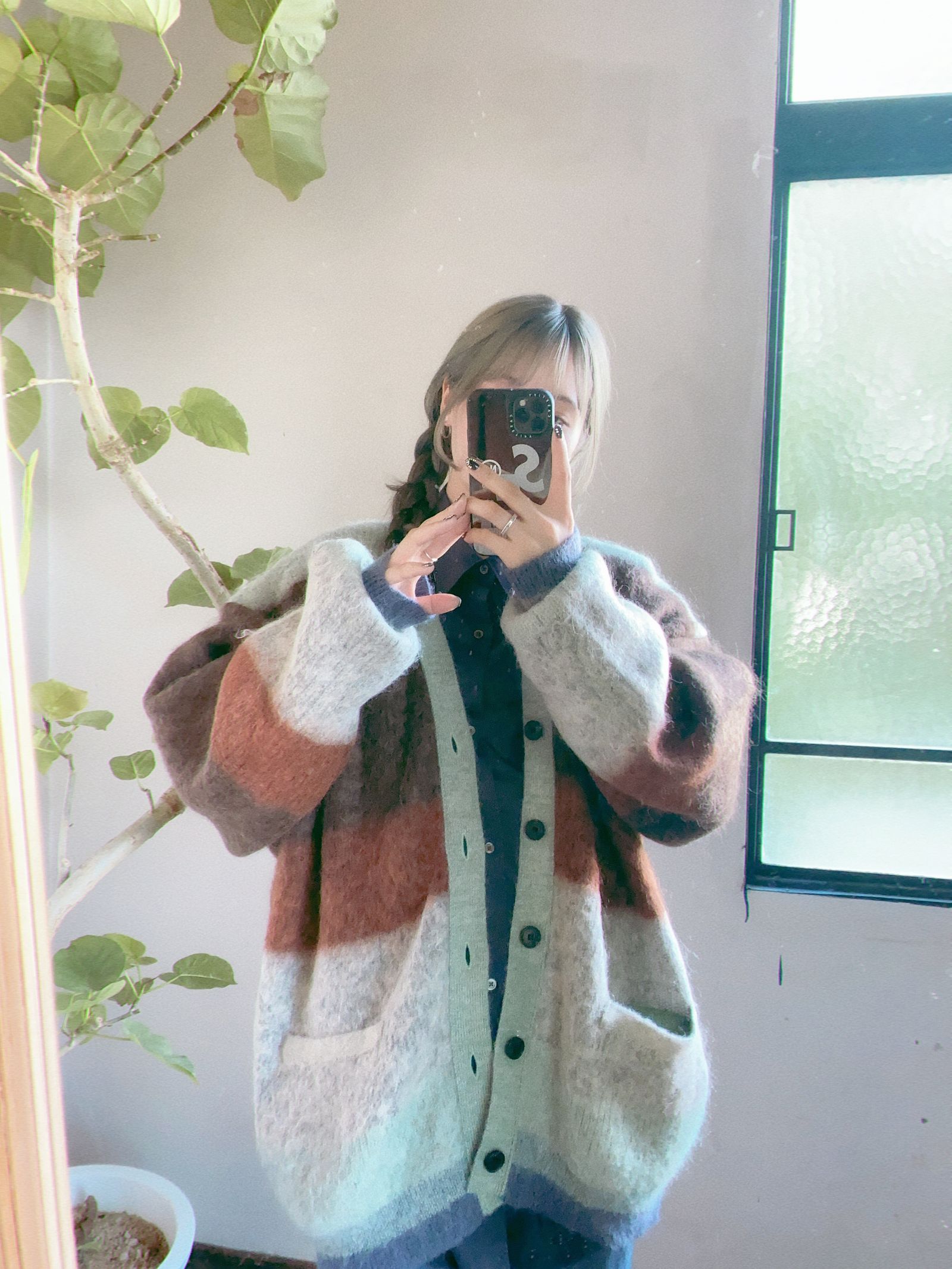 YOKE 23fwモヘアカーディガン 3COLOR JACQUARD MOHAIR CARDIGAN | YOKE(ヨーク) / トップス