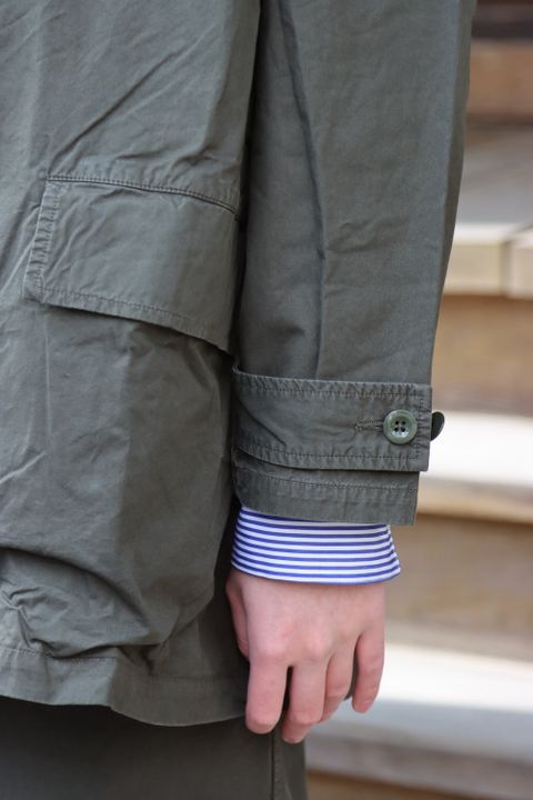 FreshService OVERDYED LEFT TWILL COAT(FSW-22-CT_38) style.2022.3.5