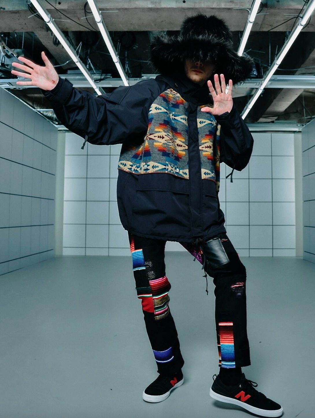 22AW JUNYA WATANABE MAN ジャミロクワイ ダウンジャケット-