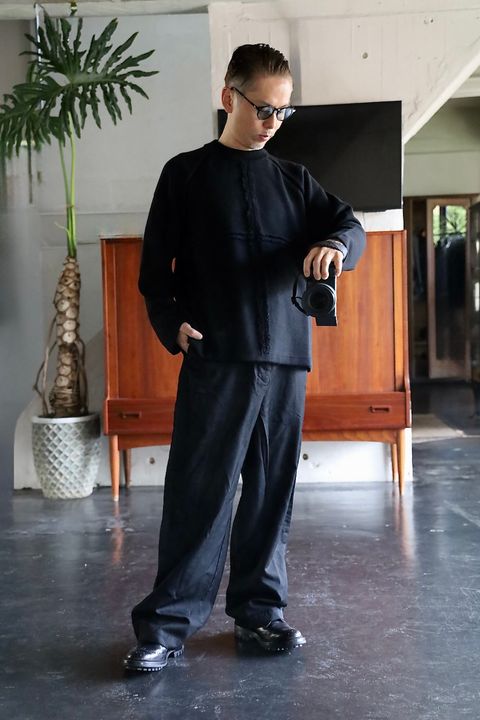 COMME des GARCONS HOMME 梳毛天竺ニットスタイル.2025.9.5.