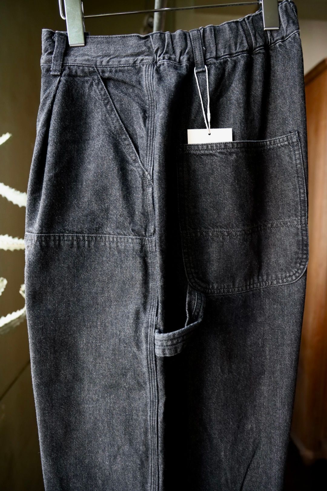 イズネス 26SS Double-Knee Balloon Painter Pants (26SS_12_1008SSBALOONPT01)BLACK☆新作発売！