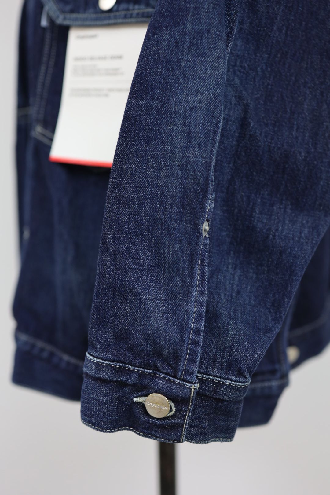 グラフペーパー  Selvage Denim Jacket(GU261-20054DB)INDIGO_DARK FADE★1月24日(土)発売！