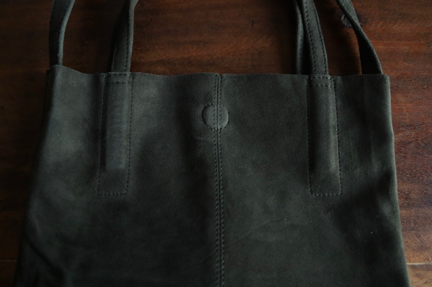 Morphee / モルフェトートバッグ 2WAY SMALL TOTE(SHORT) SUEDE[MOSS GREEN]☆新作発売！