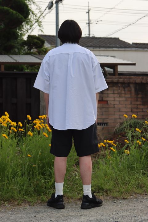 Graphpaper Oxford Oversized S/S B.D Shirt style.2022.5.15.