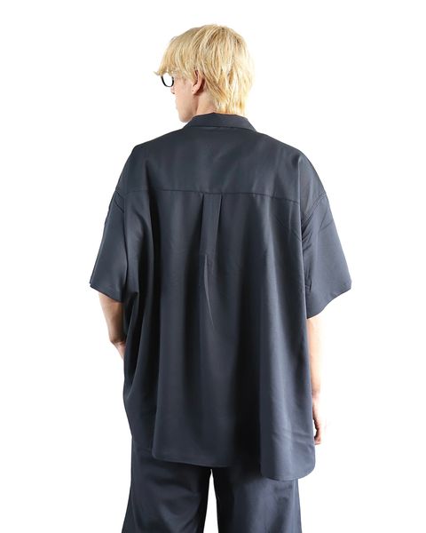 フレッシュサービス 24SS COOLFIBER OPEN COLLAR S/S SHIRT style 2024.4.5