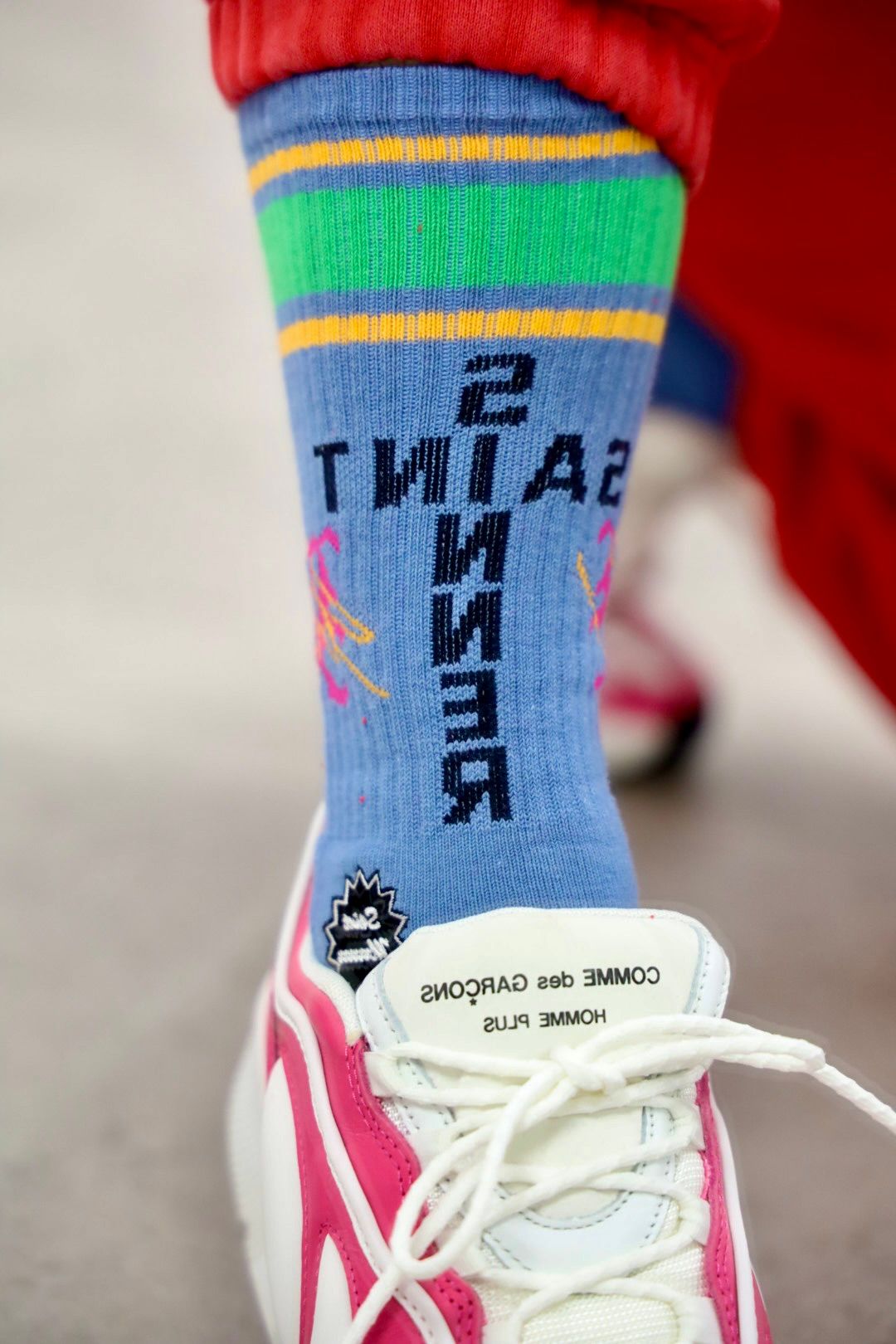 セントマイケル 26SS SW SOCKS/SAINT SW(SM-MK8-0000-C14)BLUE☆3月7日(土)発売！