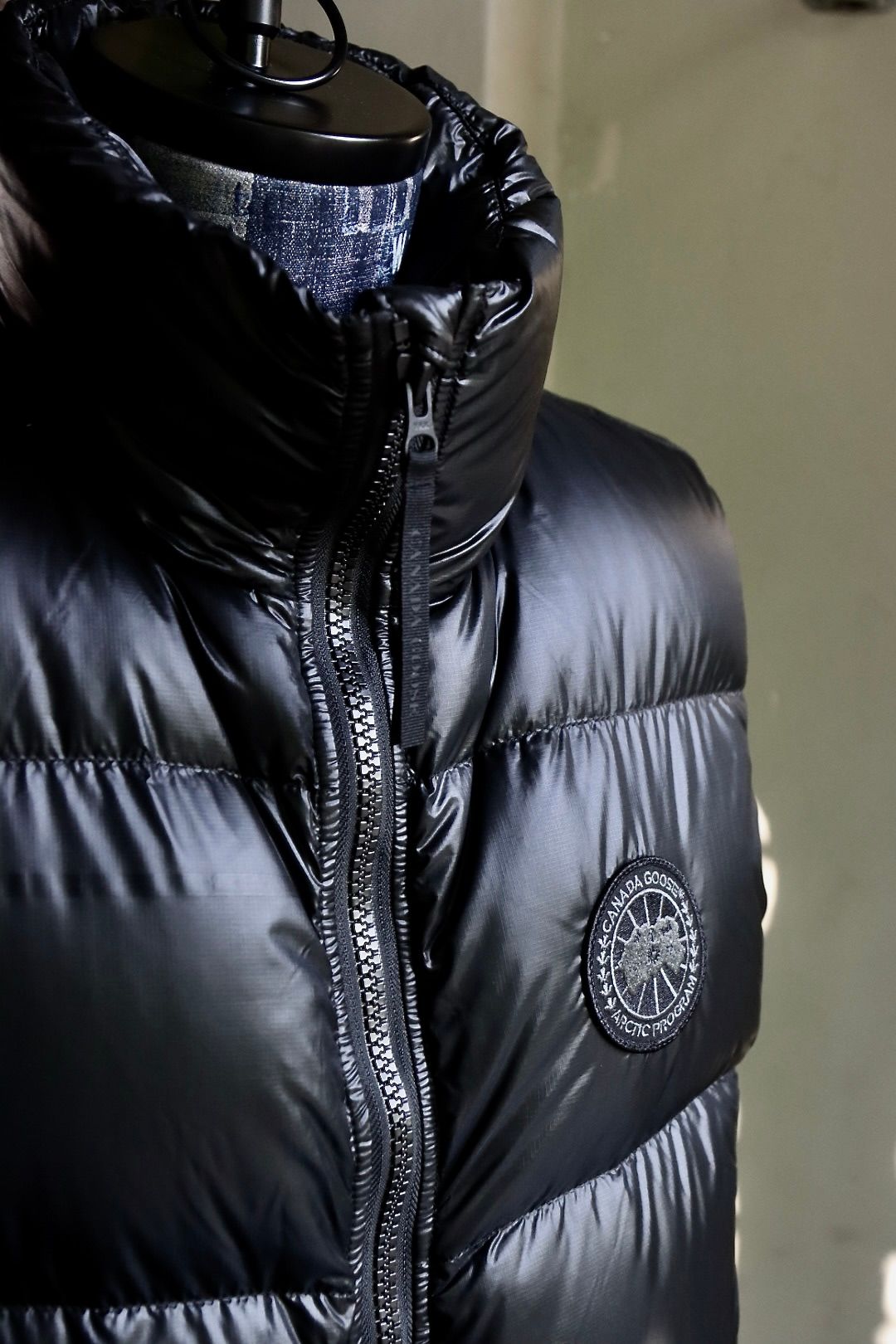 カナダグースレディース CYPRESS PUFFER VEST BLACK LABEL(2257WB) BLACK☆新作発売！