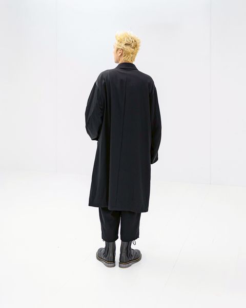 Graphpaper Fulled Wool Gabardine Oversized Ball Collar Coat 9月13日(土)新作発売！