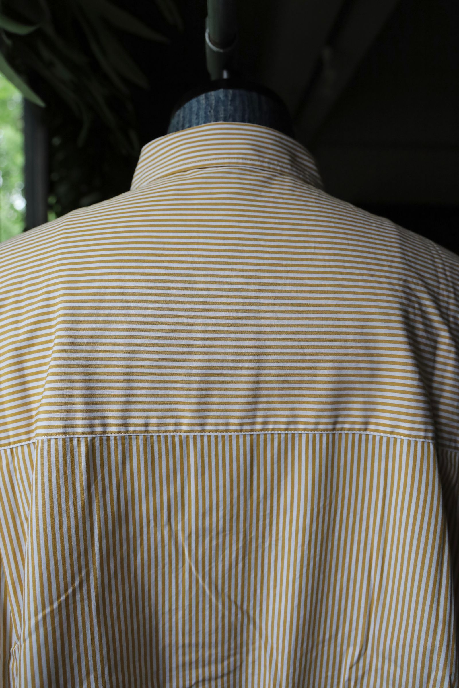フレッシュサービス CORPORATE UNIFORM S/S SHIRT(YELLOW STRIPE)