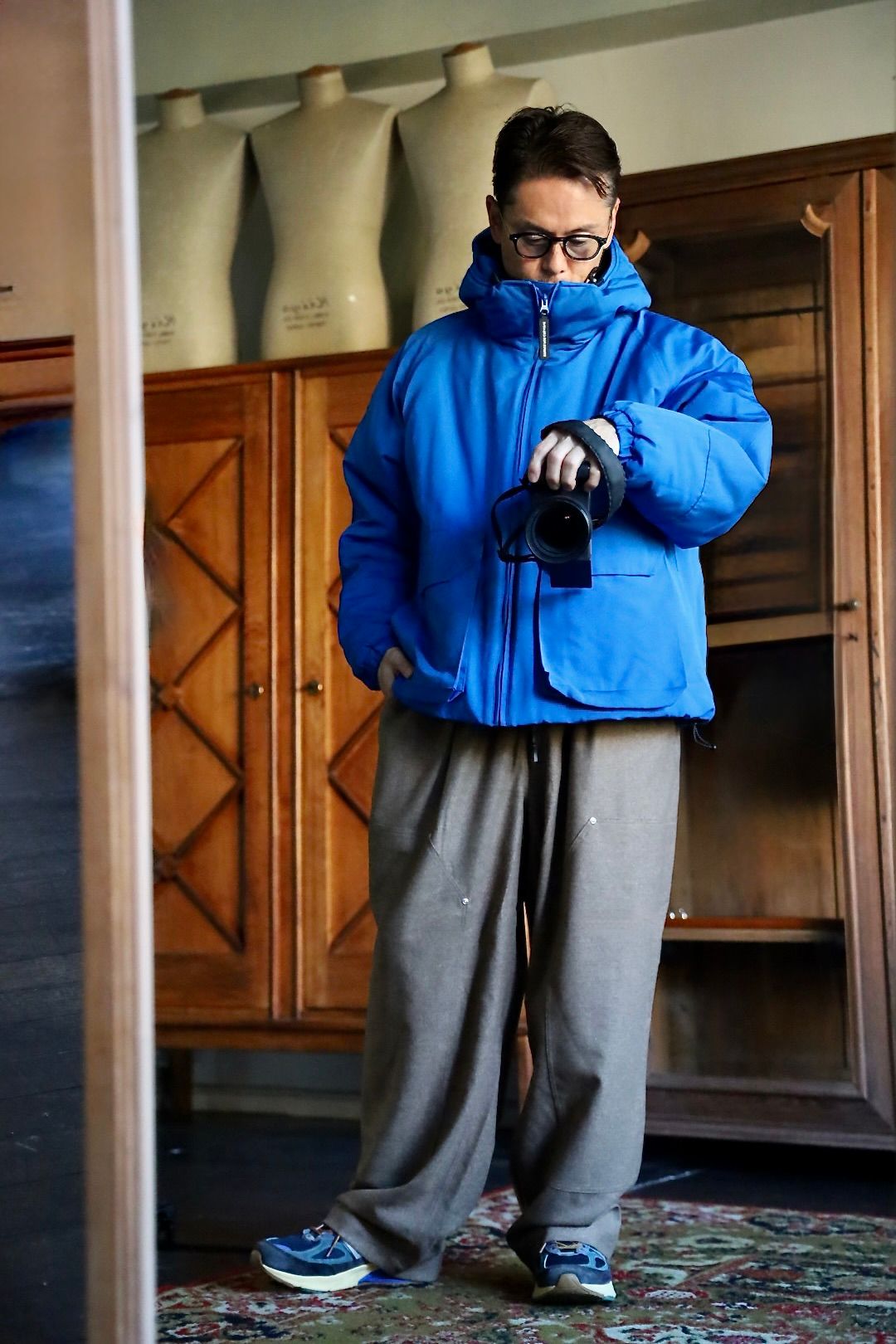 S.F.C 25FW エスエフシー VENTILATION PUFF JACKETスタイル