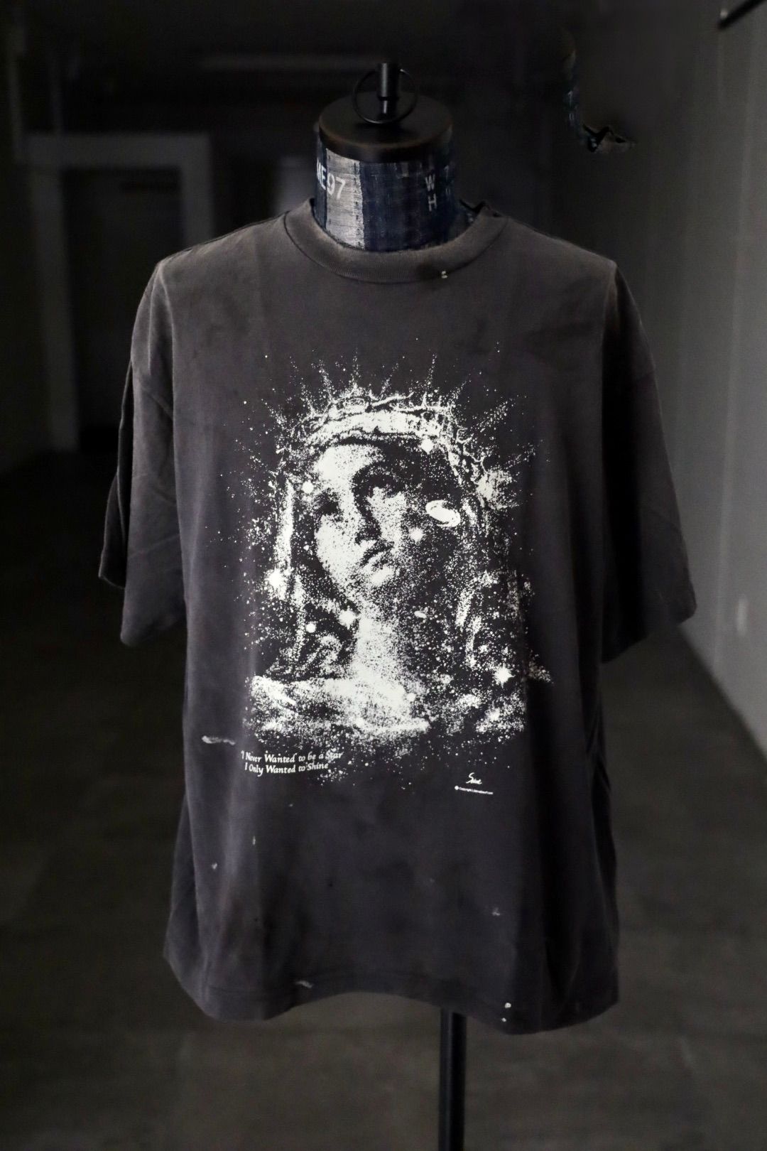 セントマイケル Tシャツ MARIA SS TEE(SM-HR1-0000-005)BLACK