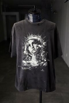 セントマイケル Tシャツ MARIA SS TEE(SM-HR1-0000-005)BLACK
