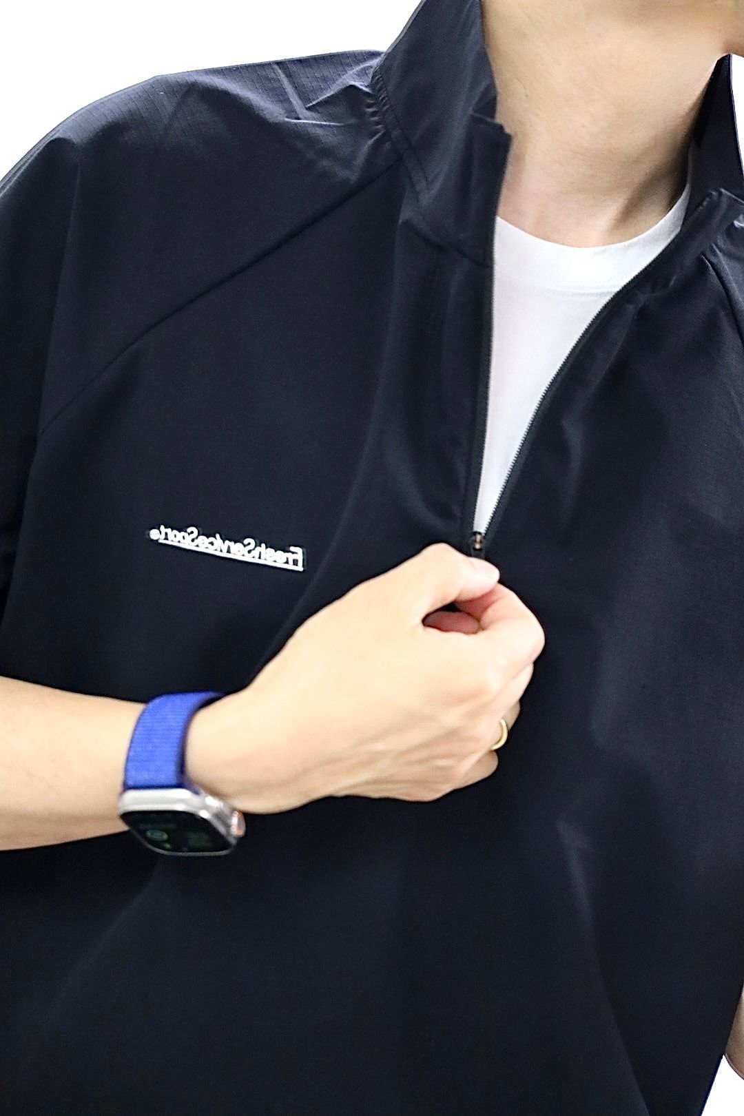 フレッシュサービス PRIMEFLEX® HALF-ZIP PULLOVER(FSS263-70129)BLACK