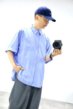 フレッシュサービス CORPORATE UNIFORM S/S SHIRT(FSC262-50040B)L.BLUE